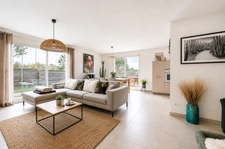 Maison contemporaine de 108 m² avec 3 chambres, double terrasse et garage – à 10 min de Castelnau-de-Médoc