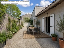 Investissement immobilier – Projet de création de 2 appartements et 2 maisons