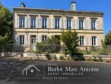 MOULIS-EN-MÉDOC – MAISON BOURGEOISE À DIVISER – PROJET INVESTISSEUR 4 À 5 LOGEMENTS