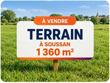 TERRAIN 1 360 M² – DOUBLE ACCÈS – SPÉCIAL INVESTISSEUR
