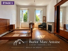 MOULIS-EN-MÉDOC – MAISON BOURGEOISE À DIVISER – PROJET INVESTISSEUR 4 À 5 LOGEMENTS