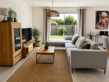 Maison contemporaine de 108 m² avec 3 chambres, double terrasse et garage – à 10 min de Castelnau-de-Médoc