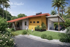 Maison T4 avec grand terrain - MACOURIA (973)