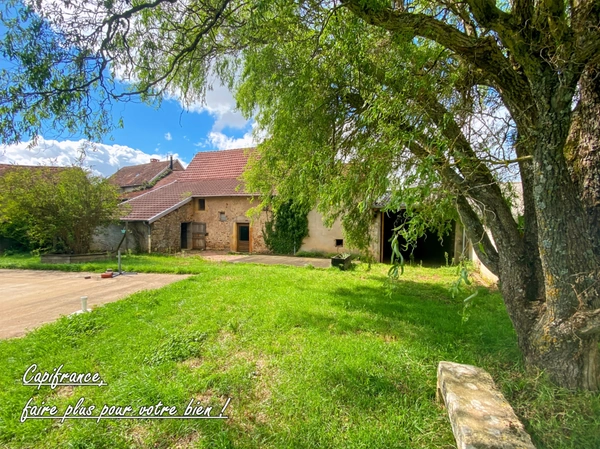 Saône et Loire 71 proche LA CLAYETTE, Maison à vendre 110 m², 3 chambres + seconde habitation, sur un terrain 932 m²