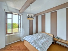 Maison à vendre 5 pièces SAINT MAURICE LES CHATEAUNEUF (71) - 3 chambres - terrain 24000m² - dont 19000m² loué