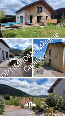 ✨CHALET D’EXCEPTION À GÉRARDMER 88400 ✨– 207 m² – EXPOSITION PLEIN SUD – COIN TRÈS CALME DANS UNE IMPASSE & VUE 360°