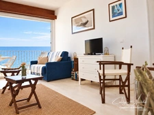 OLMETO - PLAGE (Corse) : Studio en bord de mer avec terrasse, accès direct à la plage