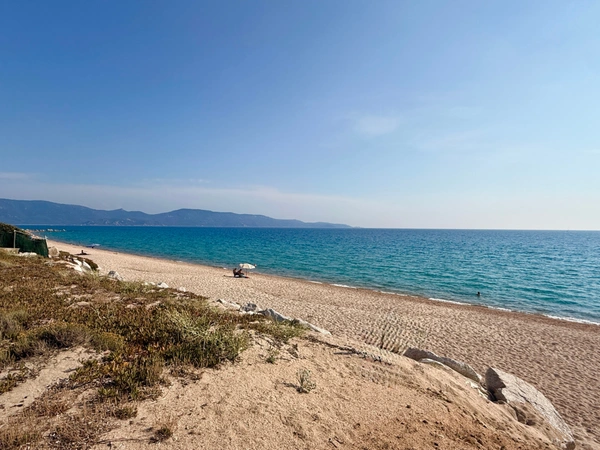 OLMETO-PLAGE (CORSE) : A vendre Studio en bord de mer, terrasse, dernier étage, accès direct à la plage