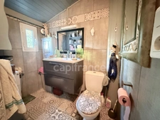 GUAGNO (Corse) : A vendre, maison en pierres avec dépendance, jardin, vue dégagée