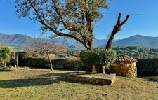 ECCICA-SUARELLA (Corse) : Maison T4, grand garage, caseddu indépendant, terrain piscinable, vue dégagée