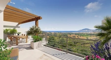 BASTELICACCIA (Corse) A vendre Appartement 1 pièce de 37,73m2 + terrasse de 11,67 m2 vue mer