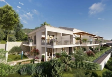 BASTELICACCIA (Corse) A vendre Appartement 1 pièce de 37,73m2 + terrasse de 11,67 m2 vue mer