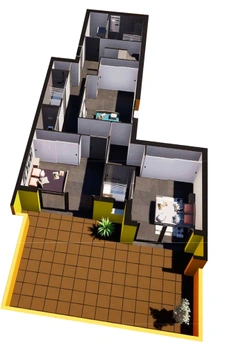AJACCIO (Corse) : Route des sanguinaires, A vendre duplex de type T5, terrasse vue mer
