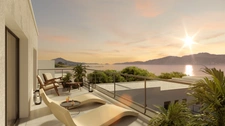 PIETROSELLA (Corse) A vendre appartement 2 pièces, dernier étage, vue mer 