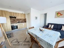 VIGGIANELLO (Corse) : Villa type T3 + appartement T2, grande terrasse, garage fermé et vaste atelier, proche plages et centre-ville