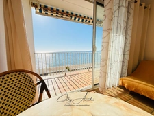 OLMETO-PLAGE (CORSE) : A vendre Studio en bord de mer, terrasse, dernier étage, accès direct à la plage