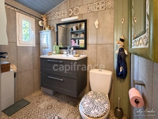 GUAGNO (Corse) : A vendre, maison en pierres avec dépendance, jardin, vue dégagée