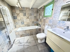 SAGONE (Corse) : Propriete à vendre, maison T4 + dépendance avec 2 appartements T1, sur terrain plat de 5000m2