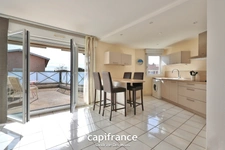 SAINT GENIS LES OLLIERES - Appartement T3 avec grande terrasse, garage et cave 