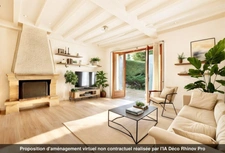 Maison à vendre 5 pièces HYPER CENTRE VAUGNERAY (69) de 120m² habitable + 25m² de pièce borgne avec garage de 60m² sur parcelle de 844m²