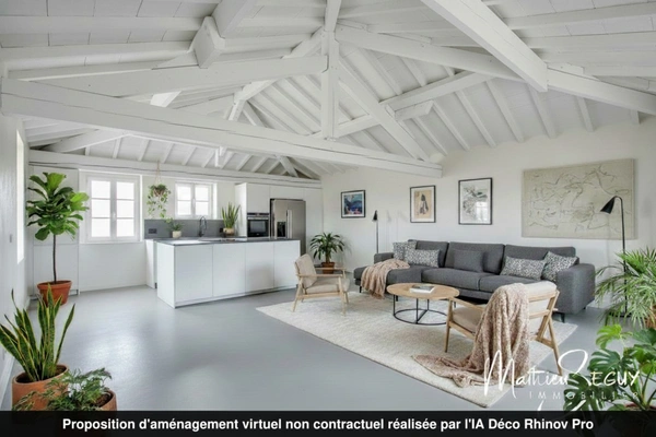GREZIEU LA VARENNE plateau appartement T3 de 62,98 m² avec 2 stationnements