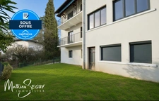 CHARBONNIERES LES BAINS (69) Appartement T2 de 45m² avec jardin de 84m² - Façade refaite 2025 et huisseries changées 2025