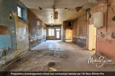 GREZIEU LA VARENNE plateau appartement T3 de 63,59 m² avec jardin de 86.41 m² avec 2 stationnements 