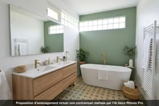  Proche Bourg de Tassin - Maison P7 de 155m² habitables (230m² au sol) 5 chambres - parcelle de 1 560m²  