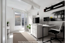 Appartement avec cour et stationnement privatif en campagne 