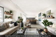 GREZIEU LA VARENNE plateau appartement T2 de 62,70 m² avec jardin sud de 71,65 m² avec 2 stationnements