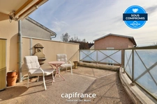 SAINT GENIS LES OLLIERES - Appartement T3 avec grande terrasse, garage et cave 