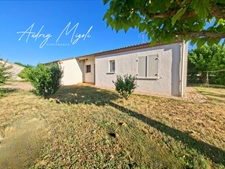 Maison de plain-pied de 90m², proche commerces, avec garage, terrain plat et clôturé