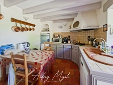 Propriété en pierre 8 pièces, 5 chambres, dépendances, piscine, terrain 7800m²