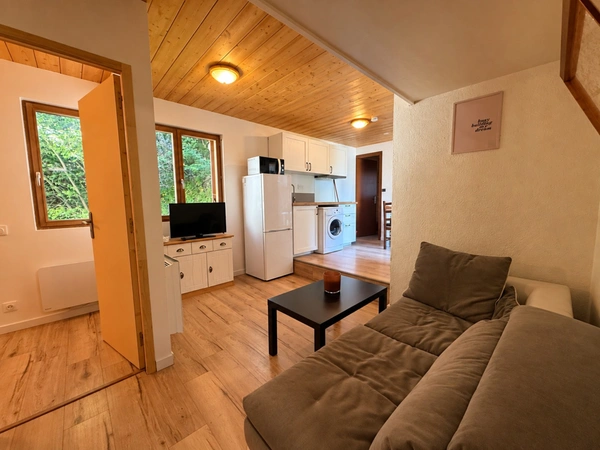 Appartement en rez de jardin à vendre 3 pièces de 43 m2 - SAINT JEAN DE SIXT (74)