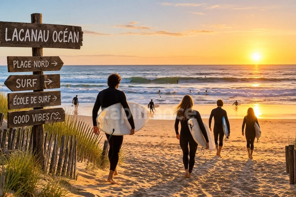 LACANAU OCEAN PLAGE NORD - SURF