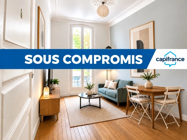 NANTERRE Centre-Ville – Proche RER – Appartement 2 pièces de 42,25 m²