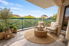 Appartement à vendre 5 pièces  (78) 97 m² - 3 chambres - terrasse - 2 garages - cave