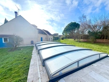 Maison à vendre 7 pièces FONTENAY SAINT PERE (78) - Piscine - double garage - carport - terrain arboré 4080 m²