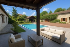 Propriete à vendre 7 pièces JOUY MAUVOISIN (78) - dépendance - garage - parcelle 2500 m² 