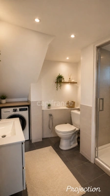 Maison à vendre 4 pièces MOISSON (78) - 2 chambres - cave - extérieur 