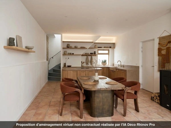 Terrasse en toiture & grand garage : une maison de village rare proche d’Uzès