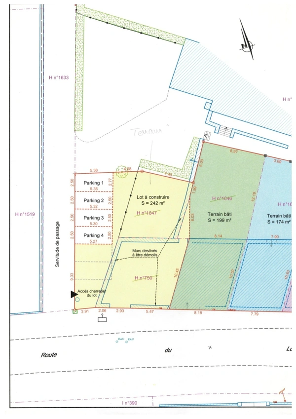 Terrain 242 m2 GEMEAUX (21)