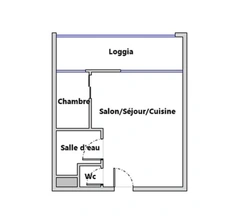 Appartement T2 rénové avec loggia – au calme et sans vis-à-vis Carnon (34)