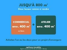 Local/bureau à vendre BERNAY (27)