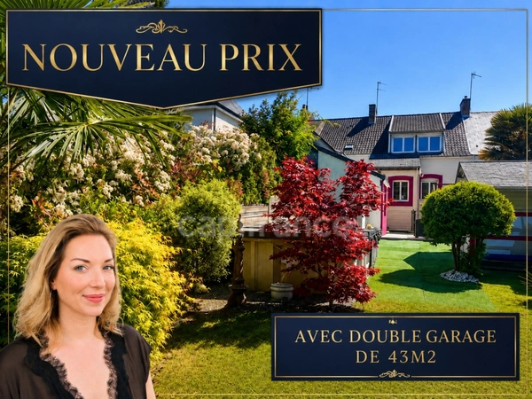 ARNAGE – CŒUR DE VILLE – MAISON RÉNOVÉE, JARDIN, DÉPENDANCE & DOUBLE GARAGE 43 M²