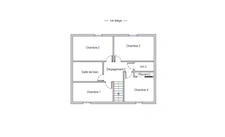 IDÉAL PREMIER ACHAT - Maison de 95 m² composé de 4 chambres avec un garage 