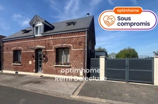 Vaux-Andigny 02110 - Charmante maison individuelle avec garage & jardin clos sur 1470m²