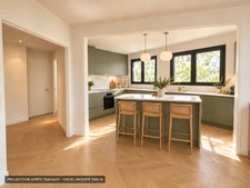 Paris 18e – Ordener / Marcadet – 6ème étage avec ascenseur, balcon-terrasse et vue dégagée