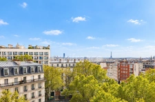 PARIS 20e – CHARRONNE / PÈRE-LACHAISE – BEL APPARTEMENT FAMILIAL 4 PIECES AVEC VUE SUR LA TOUR EIFFEL
