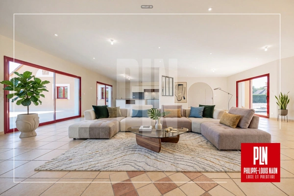 SUPERBE CONTEMPORAINE AVEC 6 CHAMBRES DE PLAIN-PIED